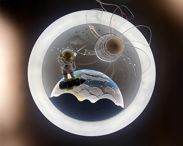 Astronot Gece Lambası